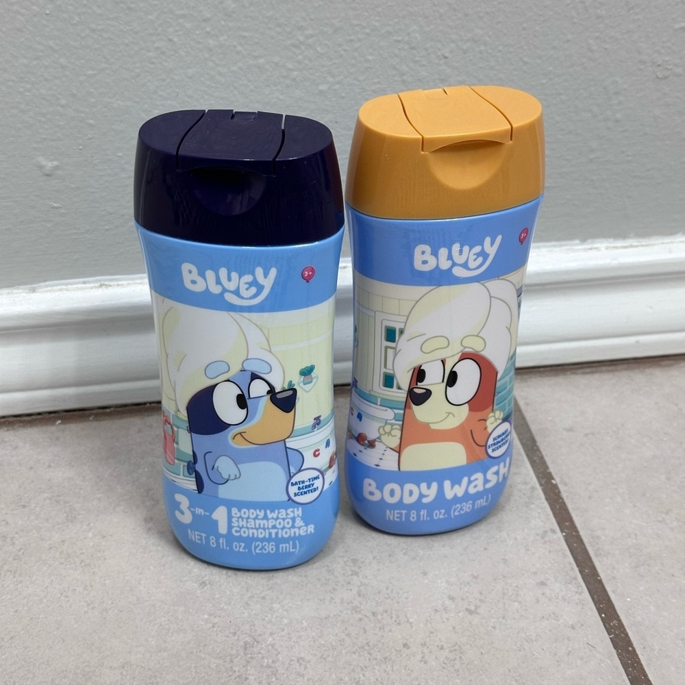 Bluey & Bingo‎ Body Wash, Shampoo & Conditioner